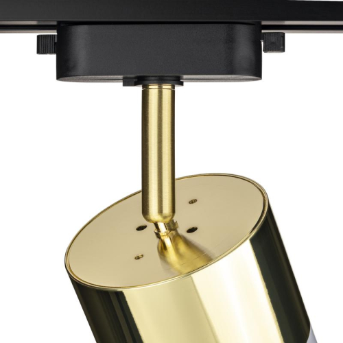 Светильник трековый ARTLINE поворотный 85х85х70мм GX53 230В алюм./пластик. 4кв.м зол. Ritter 59864 4 фото 6