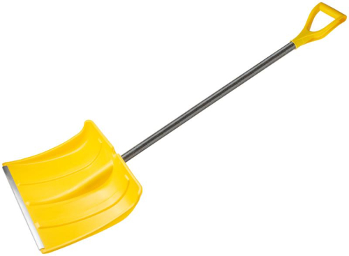 Лопата для уборки снега "Гардения Монблан" 500х375х1340мм стеклопластик. черенок; пластик. 68109 фото 2 Лопата для уборки снега "Гардения Монблан" 500х375х1340мм стеклопластик. черенок; пластик. 68109 фото 2