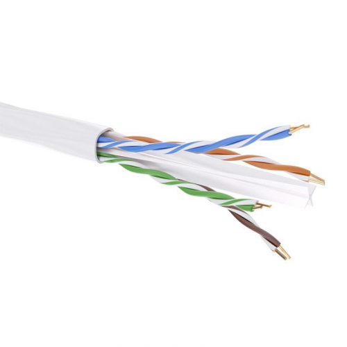 Кабель CAT 6 U/UTP нг(А)-HF бухта 305м бел. DKC RN6UUA01WH