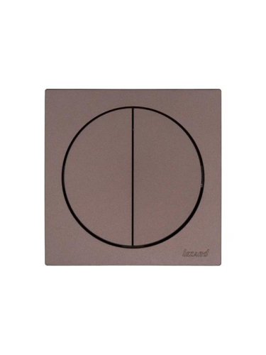 Выключатель 2-кл. СП OSEN 10А IP20 механизм шоколад LEZARD 743-7388-101 фото 4