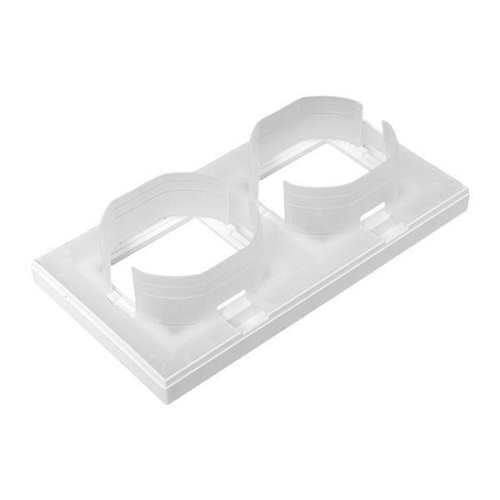 Рамка 2-м Эпика IP44 пластик бел. EKF UP1-FPW-02-44 фото 7