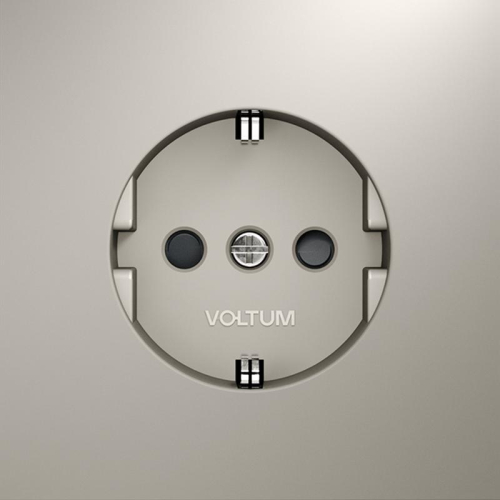Розетка 1-м СП S70 16А с заземл. защ. шторки механизм кашемир Voltum VLS040203 фото 6 Розетка 1-м СП S70 16А с заземл. защ. шторки механизм кашемир Voltum VLS040203 фото 6
