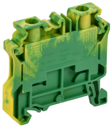 Колодка клеммная CY2.5BU Ex ARMAFIX IEK AF-CT30-00-K07-002-EX фото 2