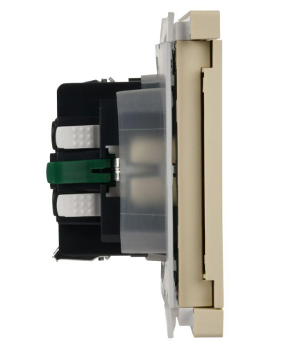 Розетка СП FORTE&PIANO16А IP44 FP419 с заземл. защ. шторки с крышкой безвинт. крепл. ваниль IEK FP-R16-16-1-44-K10 фото 5 Розетка СП FORTE&PIANO16А IP44 FP419 с заземл. защ. шторки с крышкой безвинт. крепл. ваниль IEK FP-R16-16-1-44-K10 фото 5