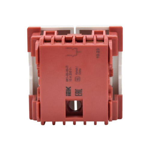 Выключатель 2-кл. 2мод. СП 10А IP20 ВК1-22-00-П бел. PRIMER IEK CKK-40D-VD2-K01 фото 3