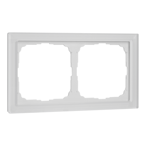 Рамка 2-м ArtGallery Pure органич. стекло бел. SE GAL320102 фото 4