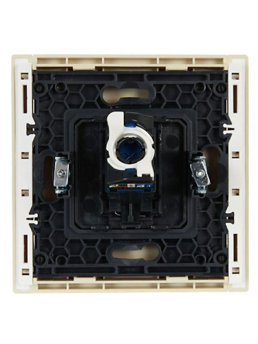 Розетка компьютерная RJ45 кат.6 FORTE&PIANO FP431 ваниль IEK FP-K10-2-K10 фото 5