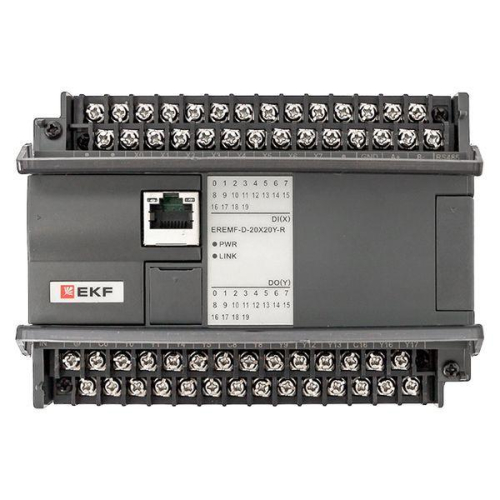 Модуль дискретного ввода/вывода EREMF 20/20 PRO-Logic EKF EREMF-D-20X20Y-R фото 3