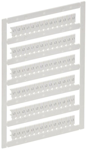 Маркер для CTS/CP 2.5кв.мм "L1; L2; L3" ARMAFIX IEK AF-CT10D-M-D25-22