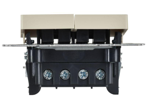 Выключатель перекрестный 2-кл. СП BRITE ВС10-2-3-БрКр 10А механизм беж. IEK BR-V23-0-10-K10 фото 4