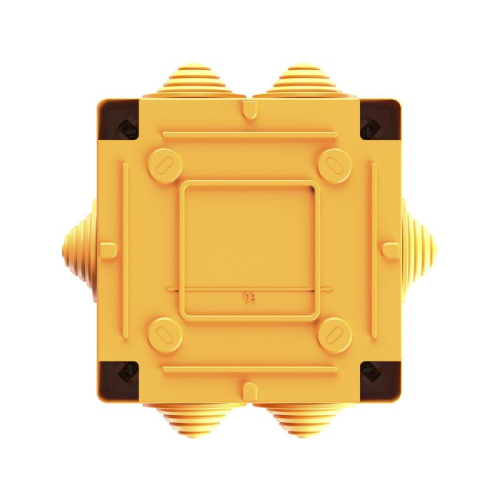 Коробка ответвительная FS 100х100х50мм IP55 4п 450В 6А 4кв.мм с кабельными вводами и клеммниками пластик. DKC FSB11404 фото 5