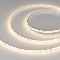Лента светодиодная RTW-SE-A120-8mm 24V Warm 3000К 9.6Вт/м IP65 2835 герметичная (уп.5м) Arlight 014679(2)