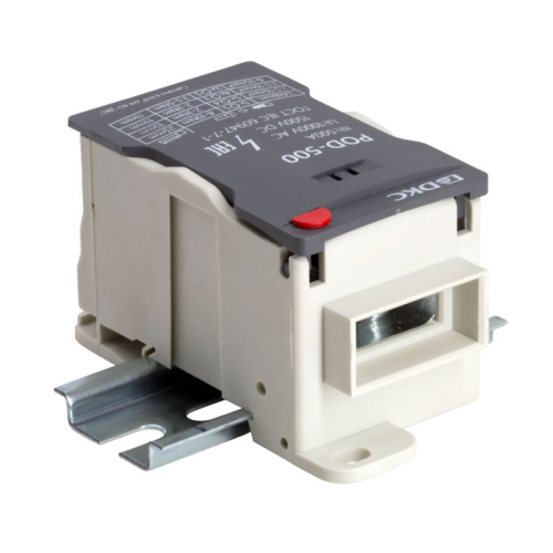 Блок распределительный винтовой зажим плоский 24х8 мм 2х35кв.мм 5х16кв.мм 4х10кв.мм DKC POD-500 фото 2