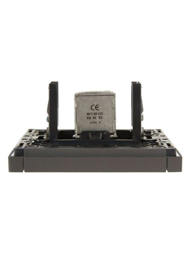 Розетка TV проходная FORTE&PIANO FP329 сер. IEK FP-A10-P-K03 фото 3