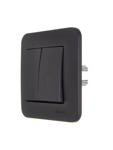 Переключатель проходной 2-кл.СП ASTI 10А IP20 в сборе черн. бархат LEZARD 7081-4242-106 фото 4 Переключатель проходной 2-кл.СП ASTI 10А IP20 в сборе черн. бархат LEZARD 7081-4242-106 фото 4