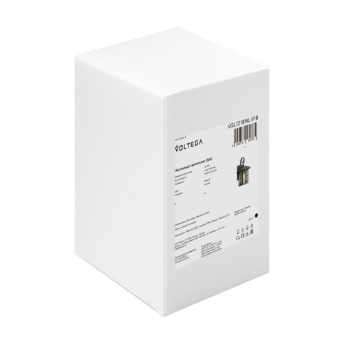 Светильник Saga 1х40Вт E27 IP44 бра настен. Voltega VGL7218WL-01B фото 7