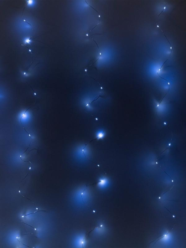 Гирлянда "Занавес" ICLLDM300W-C 300LED LED 3х3м 8режимов IP20 бел. SHLights 4690601054357 фото 6