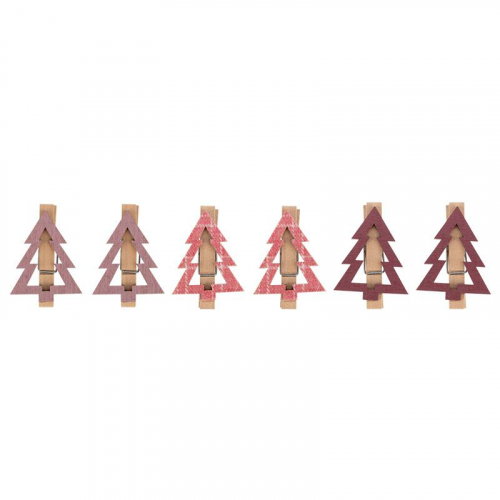 Прищепка деревянная "Елочки" 14.5х4.5х1.6см роз. (уп.6шт) Neon-Night 504-032 Прищепка деревянная "Елочки" 14.5х4.5х1.6см роз. (уп.6шт) Neon-Night 504-032