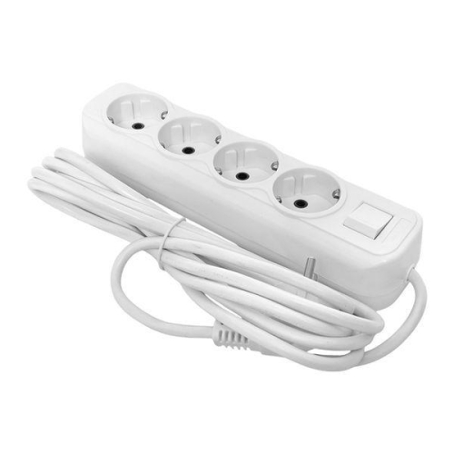 Удлинитель 4х3м с заземл. 16А IP20 Эксперт 3.0кВт с выкл. ПВС 3х1 EKF UBA16-310-4-03i фото 3