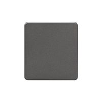 Выключатель 1-кл. СП ROUND MIELE 10А титан Kranz KR-78-0705-2