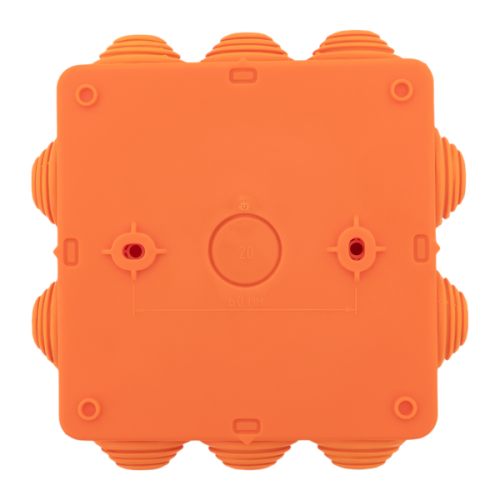 Коробка огнестойкая E45 100х100х50мм IP55 с клеммниками 4 полюса 0.5-6кв.мм HF EKF plc-kmfr-100-406 фото 7