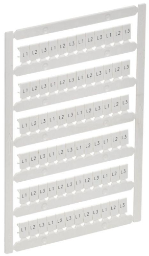 Маркер для CTS/CP 4кв.мм "L1; L2; L3" ARMAFIX IEK AF-CT10D-M-004-22