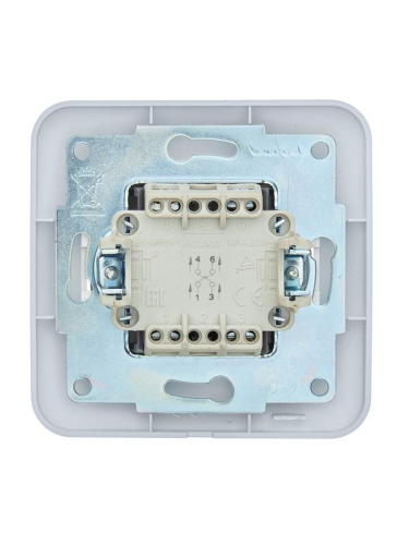 Выключатель промежуточный 1-кл.СП ASTI 10А IP20 в сборе бел. LEZARD 7081-0202-107 фото 2 Выключатель промежуточный 1-кл.СП ASTI 10А IP20 в сборе бел. LEZARD 7081-0202-107 фото 2