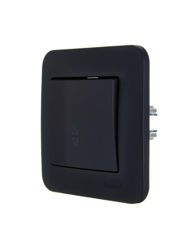 Переключатель проходной 1-кл. 1п СП ASTI 10А IP20 в сборе черн. бархат LEZARD 7081-4242-105 фото 4 Переключатель проходной 1-кл. 1п СП ASTI 10А IP20 в сборе черн. бархат LEZARD 7081-4242-105 фото 4