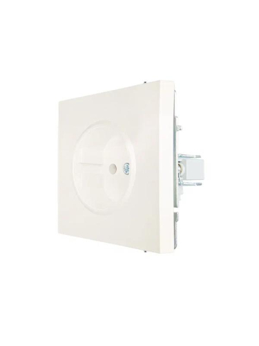 Розетка 1 мест. б/з ПБТ СП ZIMA IP20 16А безвинт. зажим слон. кость LEZARD 704-9088-121BQC фото 2