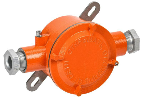 Коробка взрывозащищенная ВРК-21-24-1-d с 2 вводами IEK VRK11-34-2-24-D Коробка взрывозащищенная ВРК-21-24-1-d с 2 вводами IEK VRK11-34-2-24-D