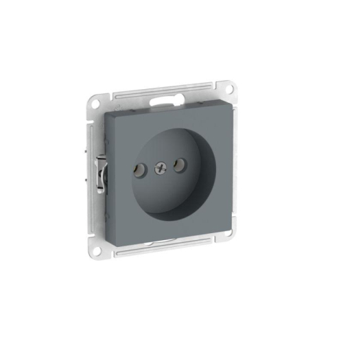 Розетка AtlasDesign 16А без заземл. без шторок быстрозажим. клем. механизм грифель SE ATN000741S Розетка AtlasDesign 16А без заземл. без шторок быстрозажим. клем. механизм грифель SE ATN000741S