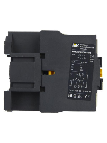 Контактор КМИ-23210 32А 230В/АС3 1НО KARAT IEK KKM21-032-230-10 фото 7
