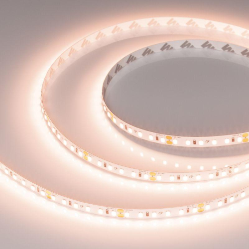 Лента светодиодная RT-A120-8mm 24V Peach Fuzz 9.6Вт/м IP20 (уп.5м) Arlight 047719