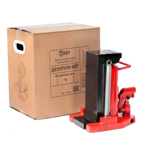 Домкрат автономный с низким подхватом ДА10П150Н КВТ 103855 фото 2