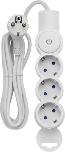 Удлинитель 3х3м с заземл. 3Gх0.75 с выкл. защ. шторки REV 32008 3 фото 3 Удлинитель 3х3м с заземл. 3Gх0.75 с выкл. защ. шторки REV 32008 3 фото 3