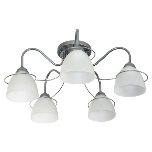 Светильник НСБ 01-5х60-137 "Атлас" 151 хром (Плафон 0898) E27 ИУ Элетех 1005404476 Светильник НСБ 01-5х60-137 "Атлас" 151 хром (Плафон 0898) E27 ИУ Элетех 1005404476