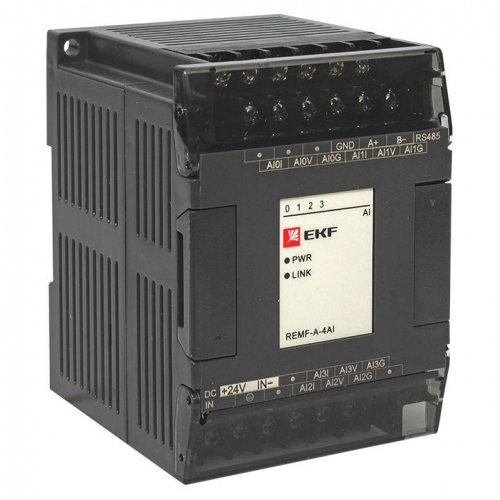 Модуль аналогового ввода REMF 4 PRO-Logic EKF REMF-A-4AI фото 4