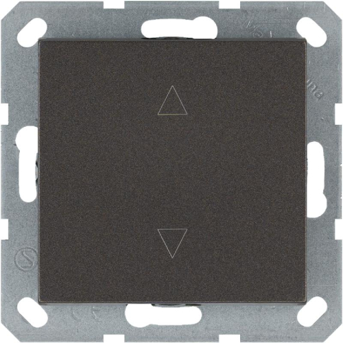 Выключатель для жалюзи 1-кл. 10А IP20 механизм мокко Jasmart G3018Z Выключатель для жалюзи 1-кл. 10А IP20 механизм мокко Jasmart G3018Z