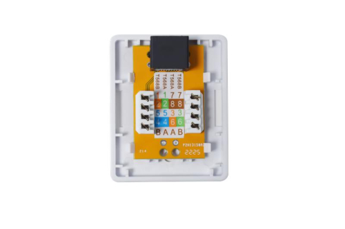 Розетка компьютерная 8P8C (RJ45) UTP кат.5E 1 порт TOKOV ELECTRIC TKE-SMB-8P8C-1P-UTP фото 2