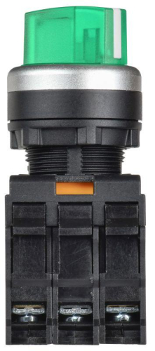 Переключатель 2 полож. 1НО+1НЗ с подсветкой зел. MASTER IEK MI-SW60-11XD-3-14-2-K06 фото 2 Переключатель 2 полож. 1НО+1НЗ с подсветкой зел. MASTER IEK MI-SW60-11XD-3-14-2-K06 фото 2