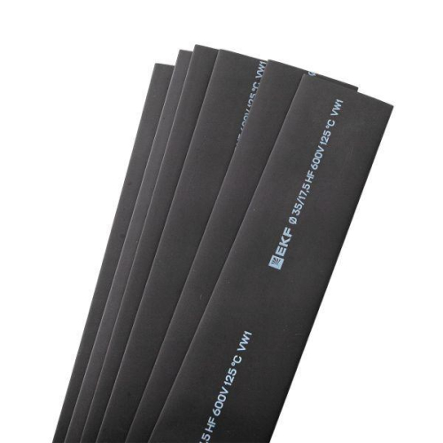 Трубка термоусадочная ТУТ нг 35/17.5 черн. 1м (уп.25м) PROxima EKF tut-35-b-1m фото 2 Трубка термоусадочная ТУТ нг 35/17.5 черн. 1м (уп.25м) PROxima EKF tut-35-b-1m фото 2