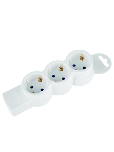 Колодка розеточная 3 гнезда с заземлением Quick Fix (быстрое подключение) 3680Вт Duwi 32017 5 фото 2 Колодка розеточная 3 гнезда с заземлением Quick Fix (быстрое подключение) 3680Вт Duwi 32017 5 фото 2