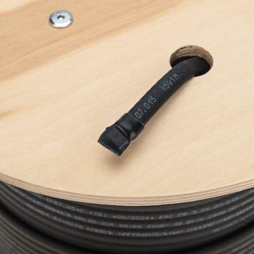 Кабель греющий (нагрев.) саморег. SRL30-2CR экранированный 30Вт/м 0.88кв.мм/55м 200м Rexant 51-0279 фото 5