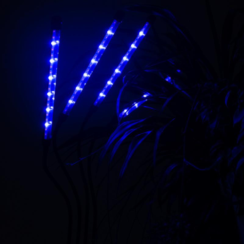 Светильник светодиодный "КРИСТАЛЛ" CTL2-USB-bl Agro 4х10Вт IP40 для растений спектр 4 плафона на прищепке пульт на шнуре красн./син. ФАZА 5068810 фото 16