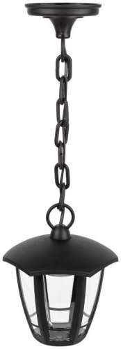 Светильник светодиодный садово-парковый ДСУ 07-8-002 Марсель 1 8Вт 3000К IP44 6 гранный подвесной черн. Эра Б0064271