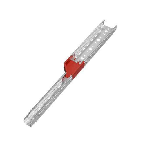 Переходник для лотка левый 50х50-100 сталь 1мм "ПЛЮС" PDplus50-50-100-L КМ PL0691 фото 2