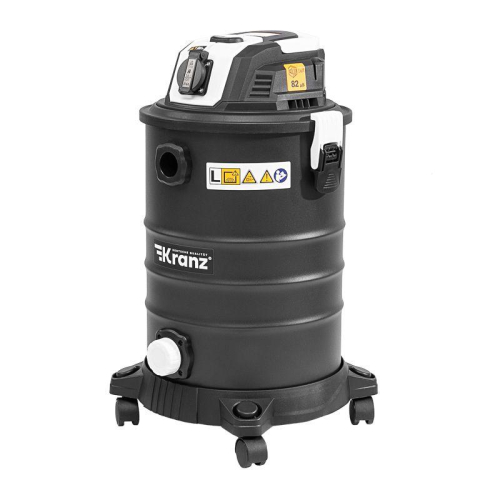 Пылесос строительный KR30 1400Вт 30л 4м Kranz KR-16-1117 фото 5