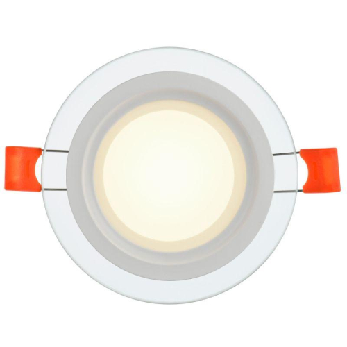 Светильник светодиодный ДВО 1620 6Вт 4000К IP20 встраив. со стекл. круг IEK LDVO0-1620-06-4000-K01 фото 3