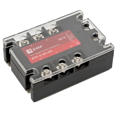 Реле твердотельное трехфазное RTP-60-DA PROxima EKF rtp-3-60-da фото 7