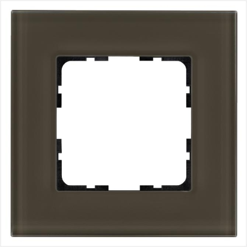 Рамка 1-м G-Glass стекло каперсовый Jasmart G1001GT Рамка 1-м G-Glass стекло каперсовый Jasmart G1001GT